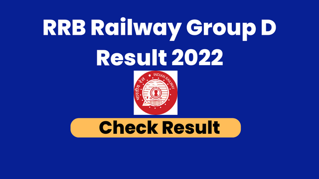 RRB Group D Railway Result 2022